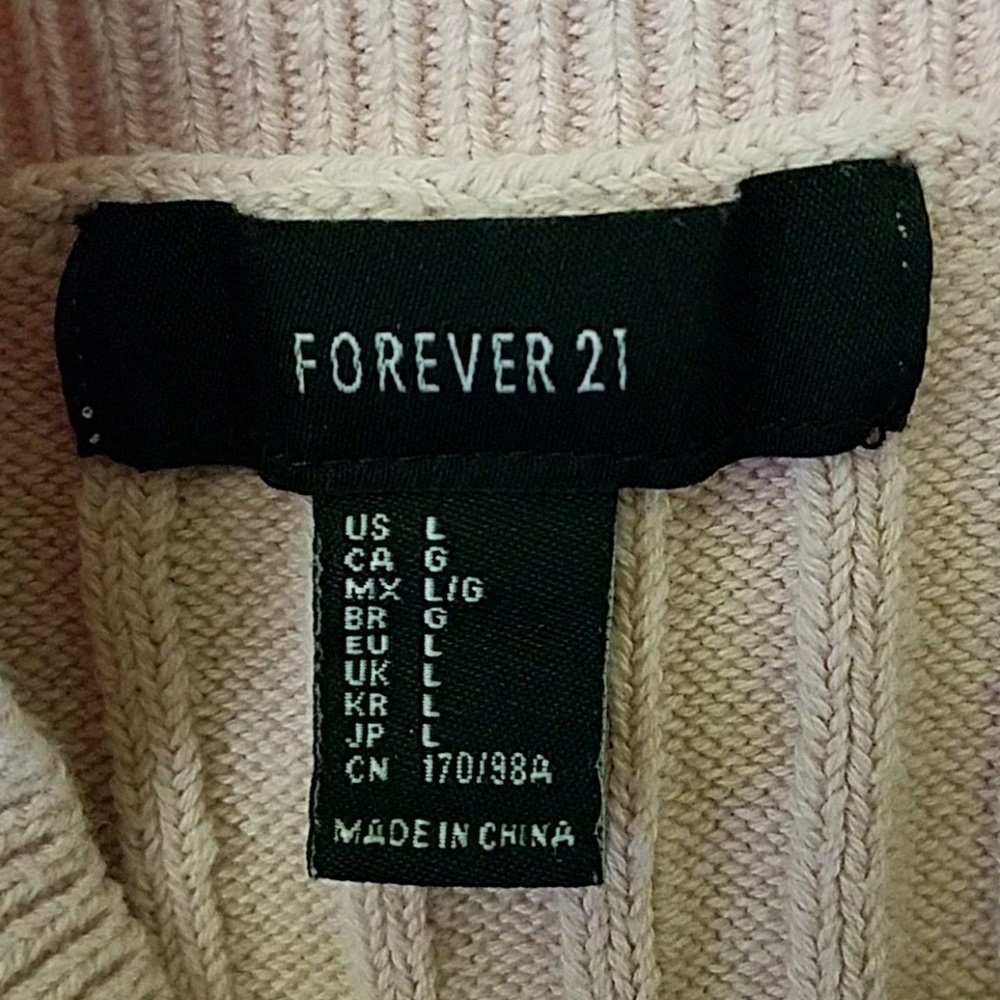 Pink Sweater Knit-Top - Picture 5 of 6